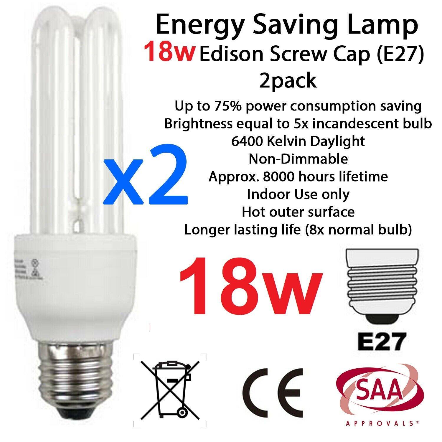 Wholesales 2X Bulb Globe Light Screw E27 Energy Saving Lamp 9w 11w 13w 18w 20w - BESTA